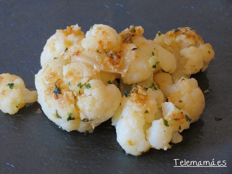 Coliflor salteada.