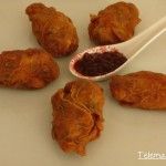 Alitas de pollo al estilo Kfc.
