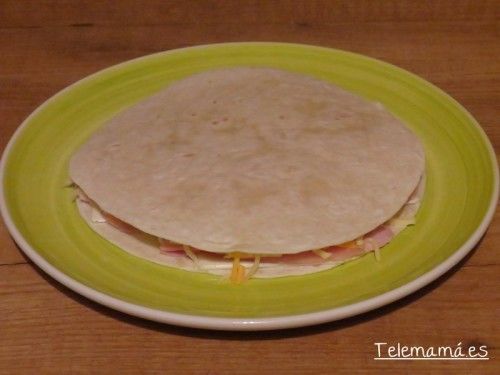 Lista para calentarla.