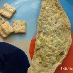 Tortilla de verduras en lékué.