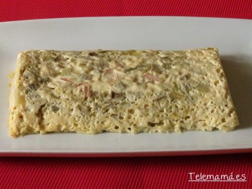 Pastel de verduras.