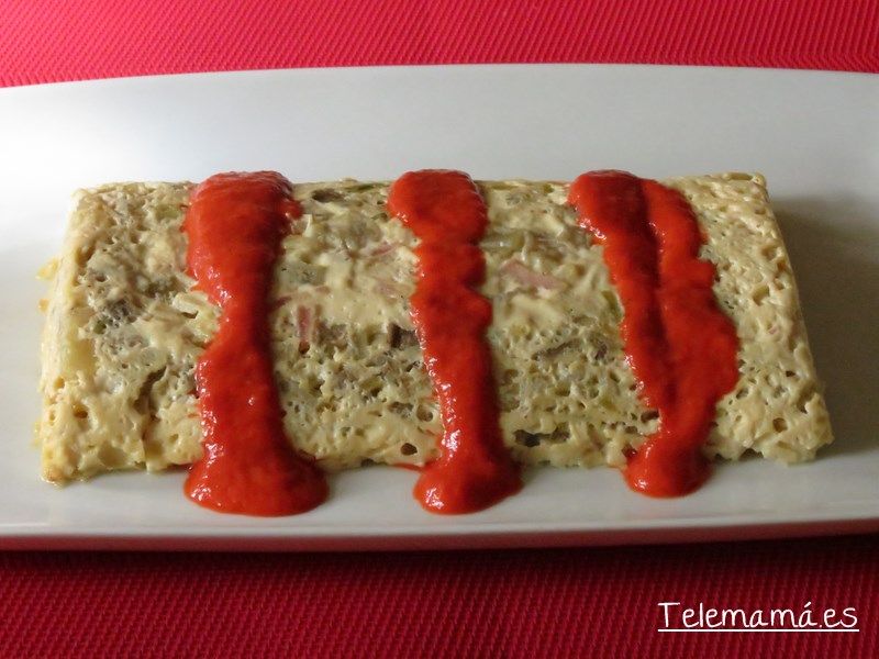 Pastel de verduras.