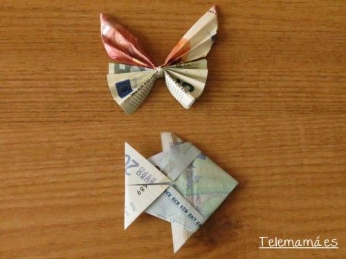 Mariposa y pez.
