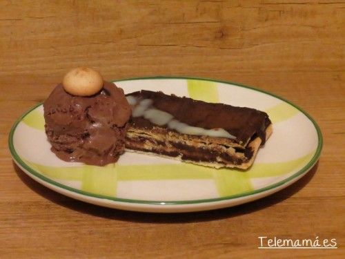 Delicioso pastel.