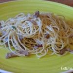 Espaguetis con ternera.