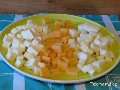Cortamos el queso.