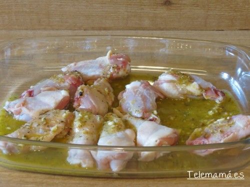 Añadimos a las alitas.