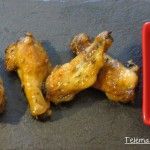 Alitas de pollo picantes.