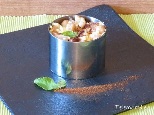 Montamos el plato.