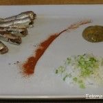 Aperitivo con sardinillas.
