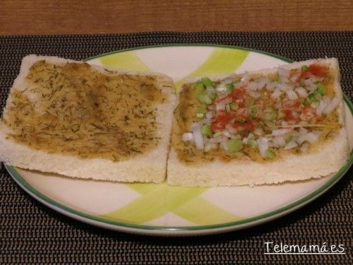 Cebolleta fresca.
