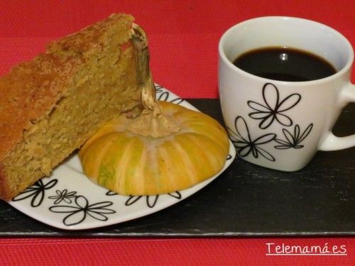 Bizcocho de calabaza.