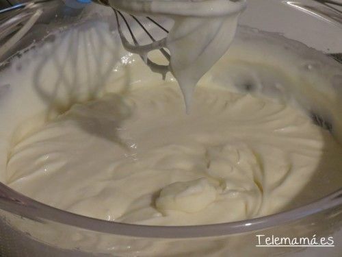 Frosting de queso.