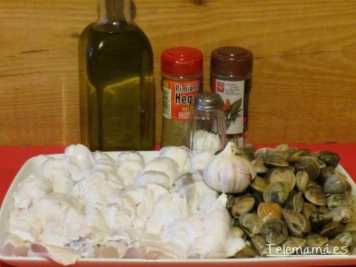 Ingredientes para nuestra receta.