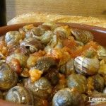 Caracoles en salsa.