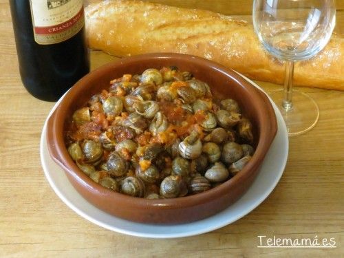Caracoles en salsa.