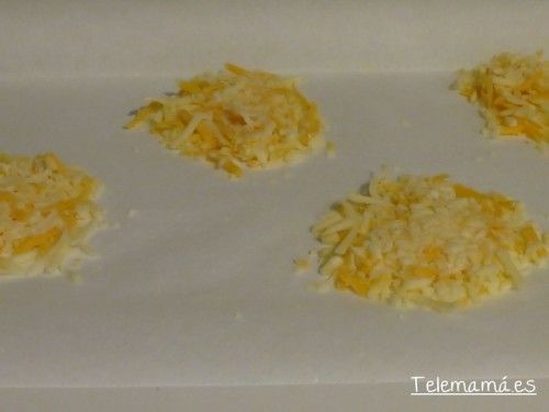 Queso rallado.
