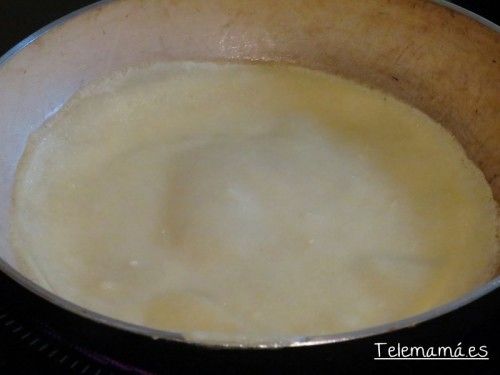 Crepes muy fino.