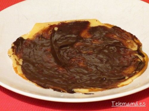Cubrimos con chocolate.