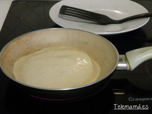 Hacemos el crepe.
