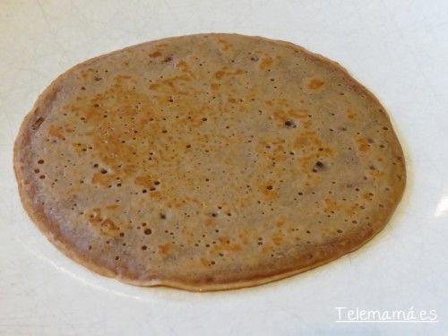Crepe de chocolate.