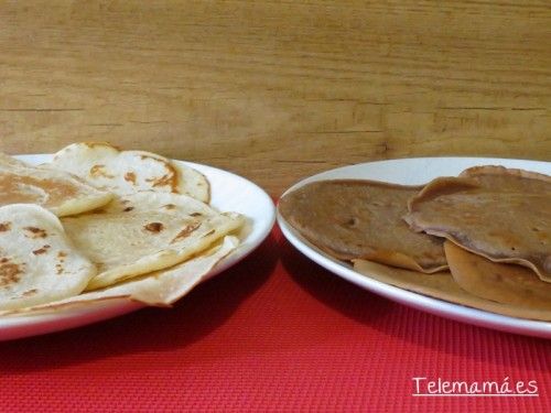 Crepes listos para rellenad y disfrutad.