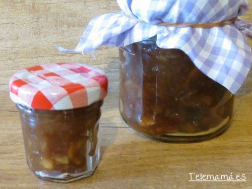 Compota de manzana. Conservas.