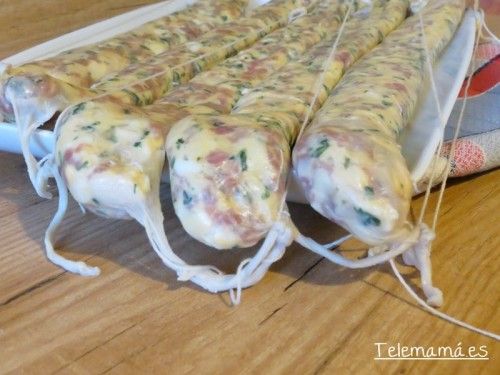 Nos han salido 5 morcillas hay que dejarlas un poco aplastadas.