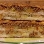 Sándwich musaca.