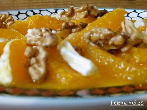 Ensalada de naranjas.