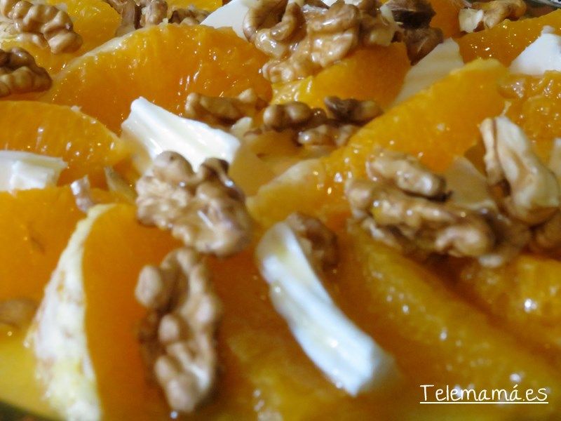 Ensalada de naranjas.