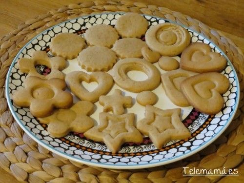 Galletas de mantequilla caseras.