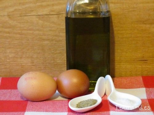 Ingredientes sencillos.