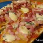 Panini que queso y bacon.
