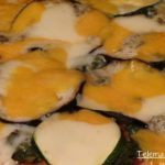 Pizza vegetal casera.