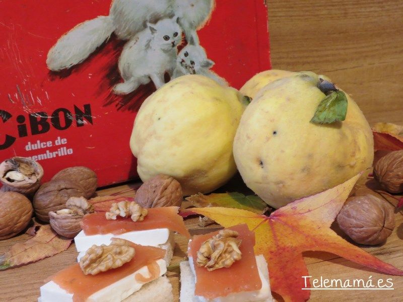 Otoño en casa, membrillo y nueces.