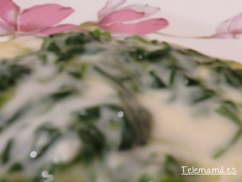 Espinacas a la crema.