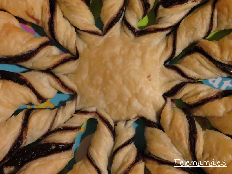 Detalle de la estrella. preciosa.