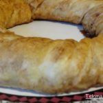 Rosca de hojaldre y canela.