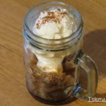 Granizado de café con helado.