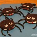 Arañas oreo (halloween)