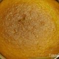 Bizcocho de naranja sin huevo.